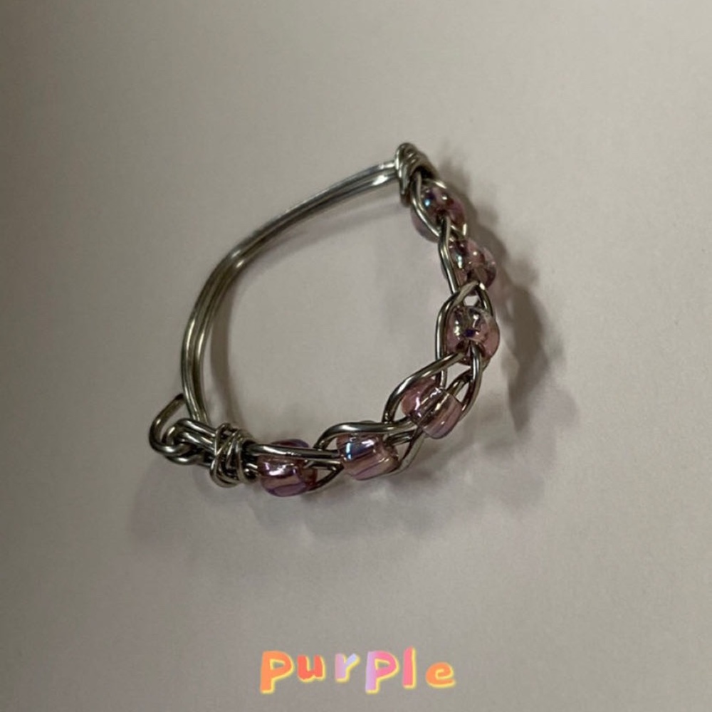 braided wire rings